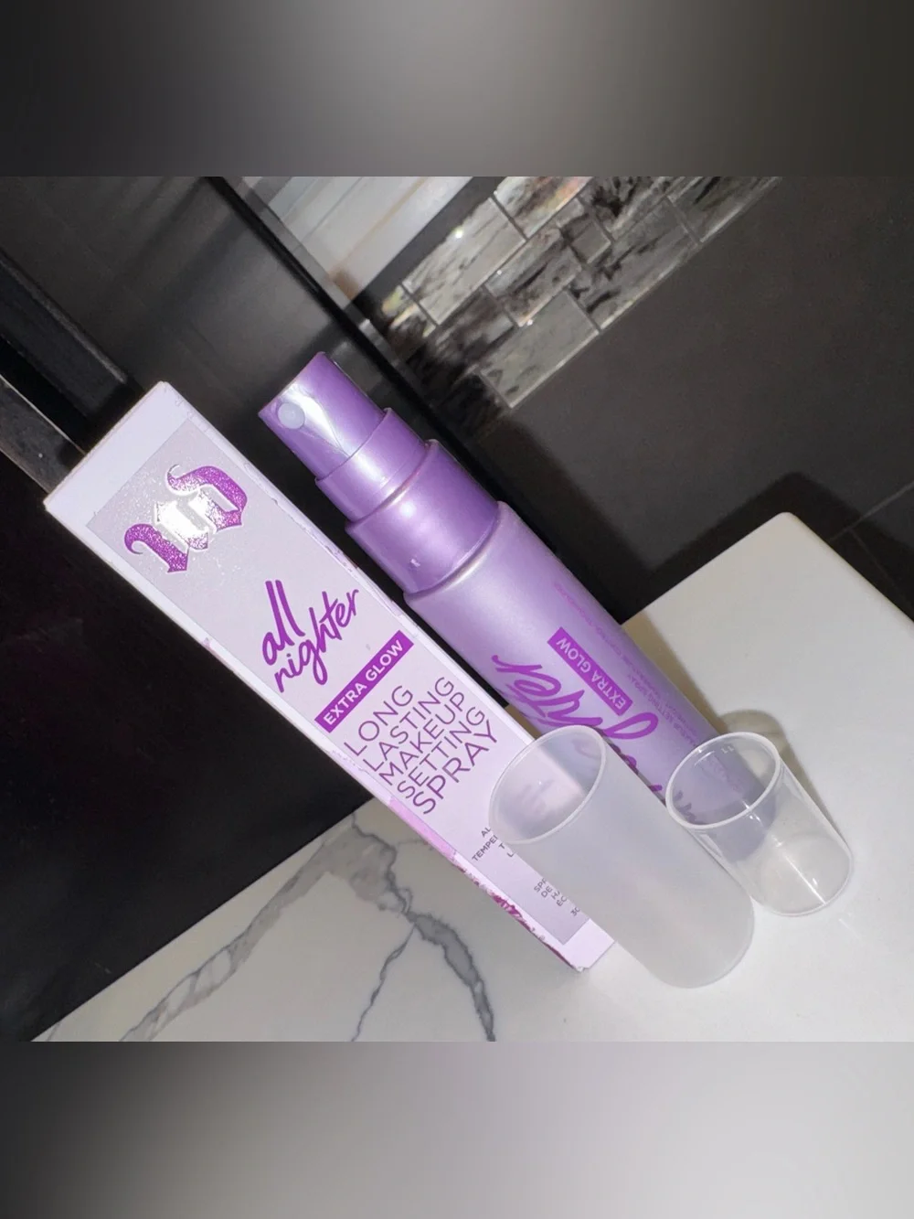 Urban Decay All Nighter Extra Glow Long-Lasting Makeup Setting Spray — 1 oz / 30